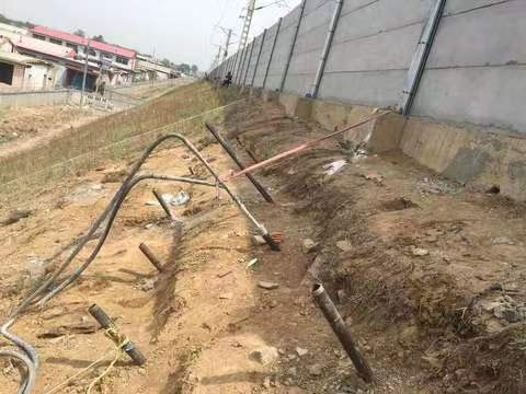 三江基础下沉注浆加固