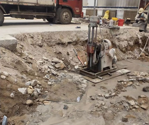 三江公路下沉压浆